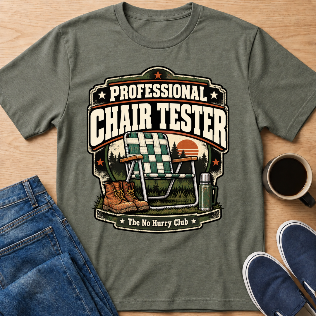 Chair Tester T-Shirt