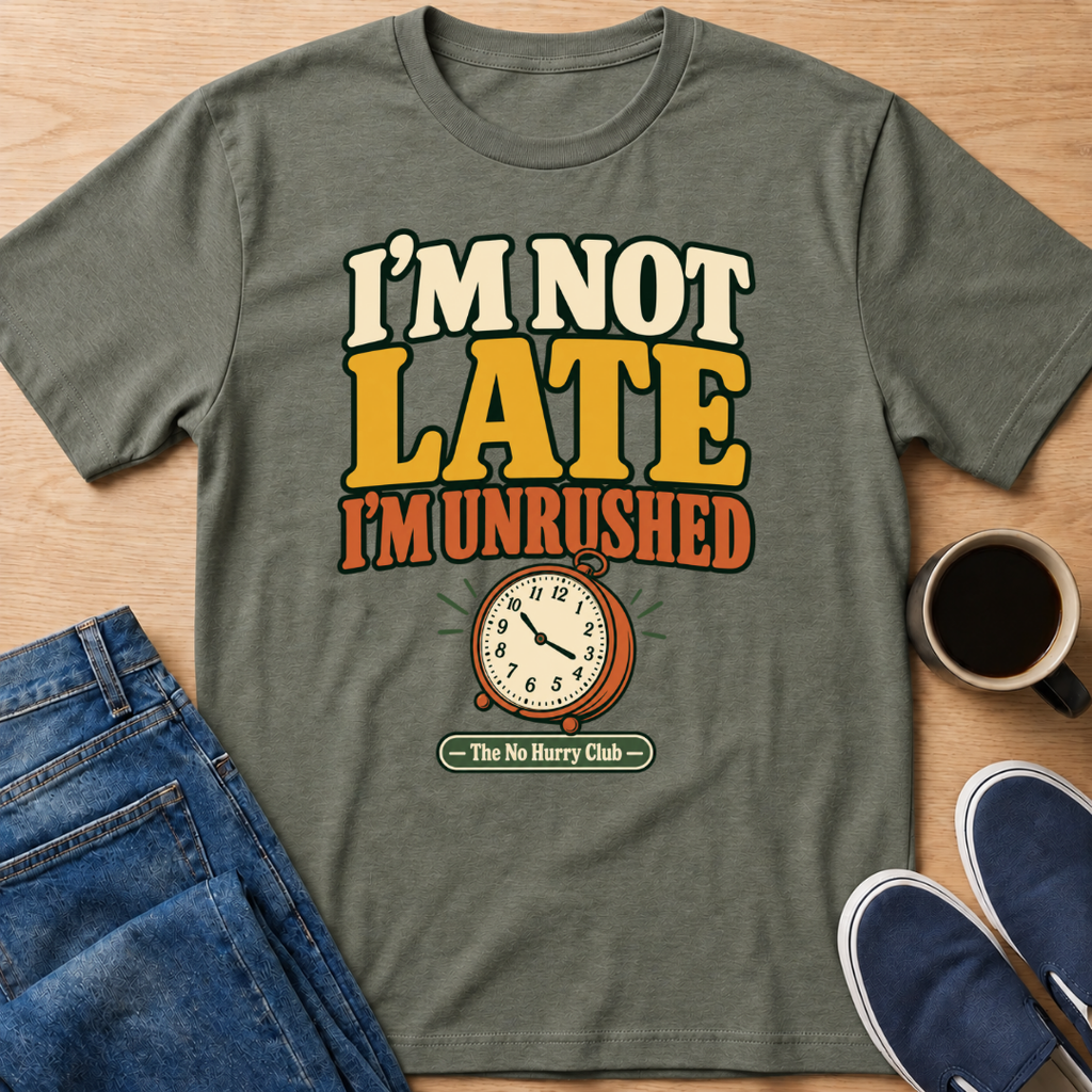 I'm Not Late T-Shirt