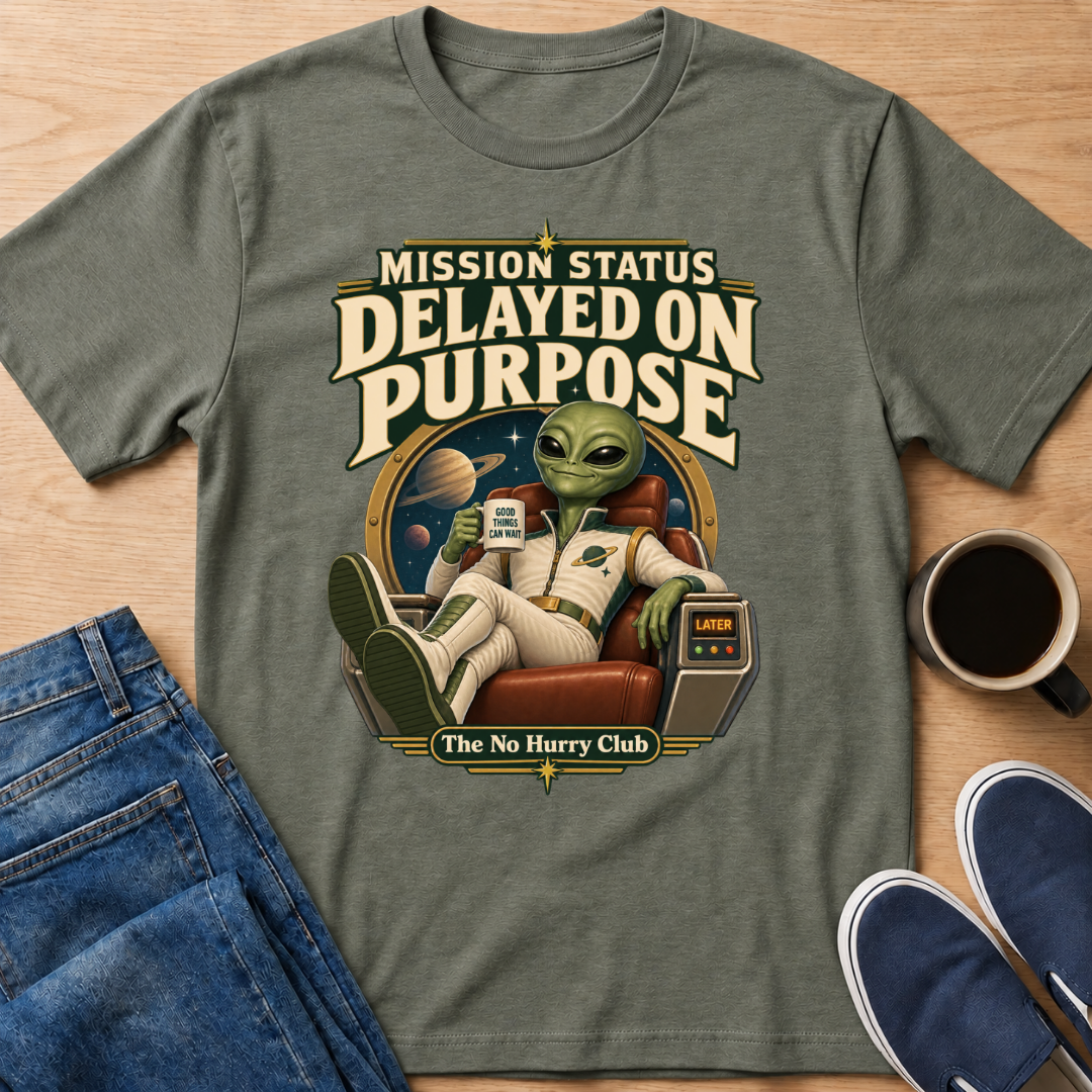 Alien Mission Status T-Shirt