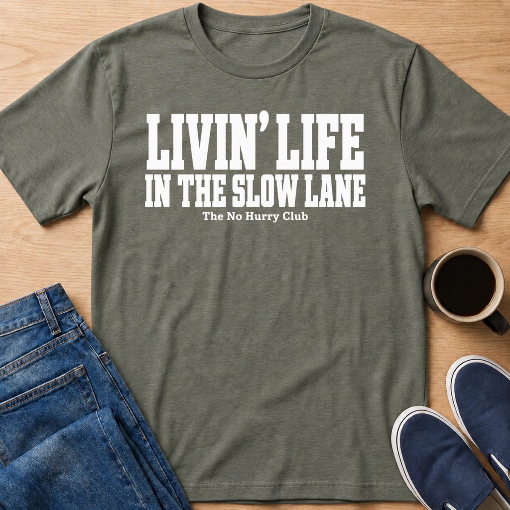 Livin' Life White T-Shirt