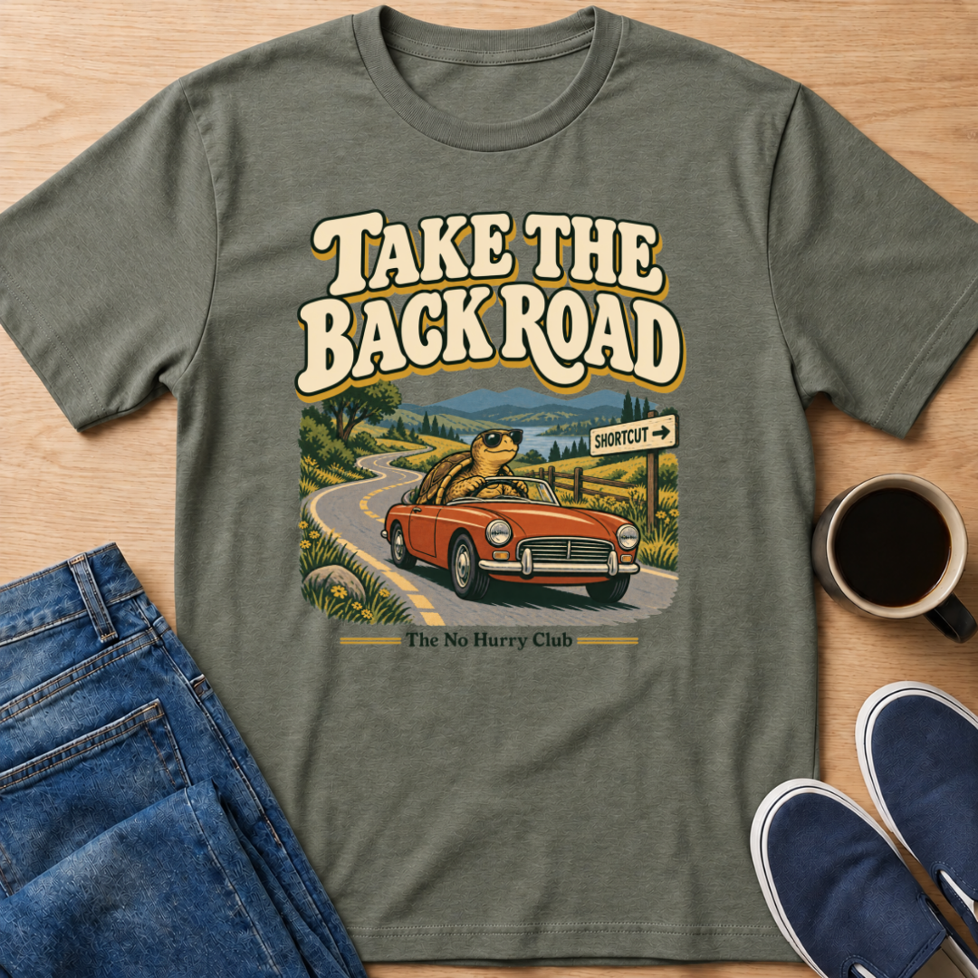 Back Road Tortoise T-Shirt