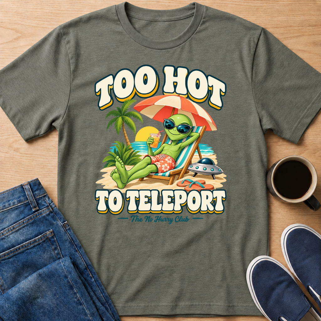 Too Hot Alien T-Shirt