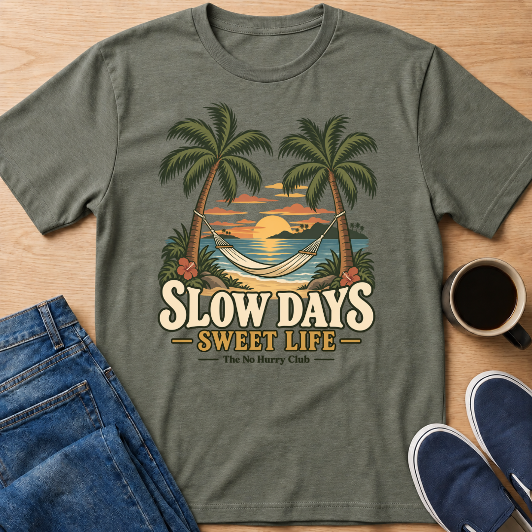 Tropical Slow days T-Shirt