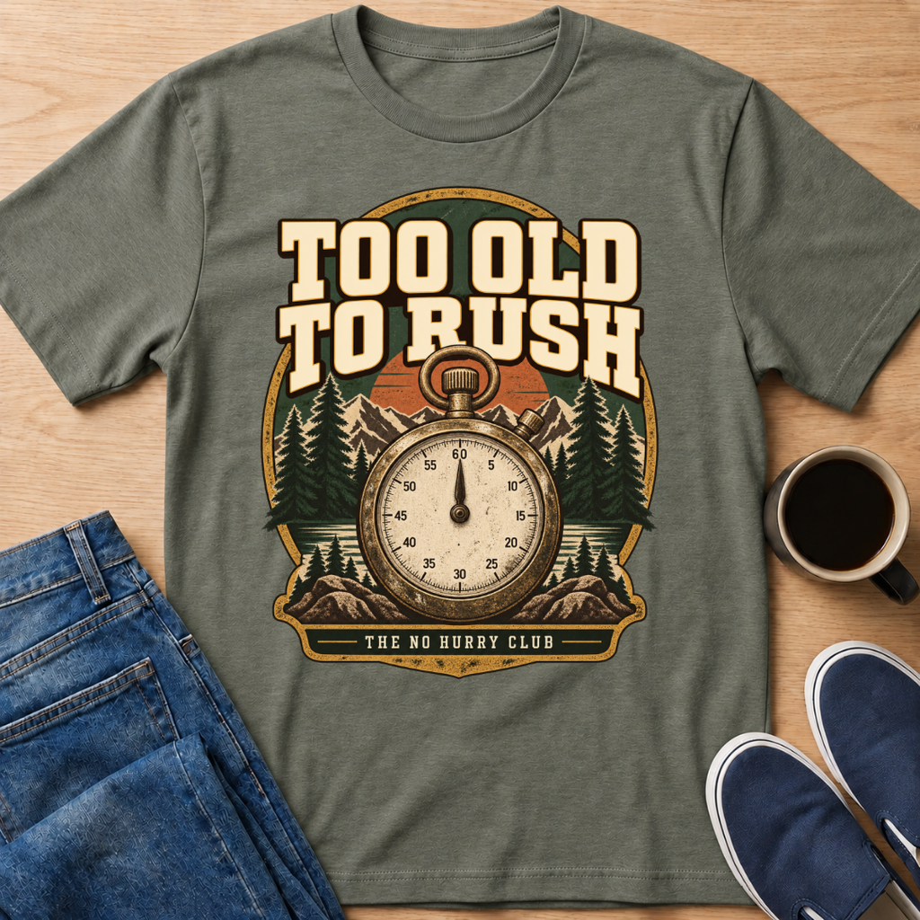 Too Old To Rush T-Shirt