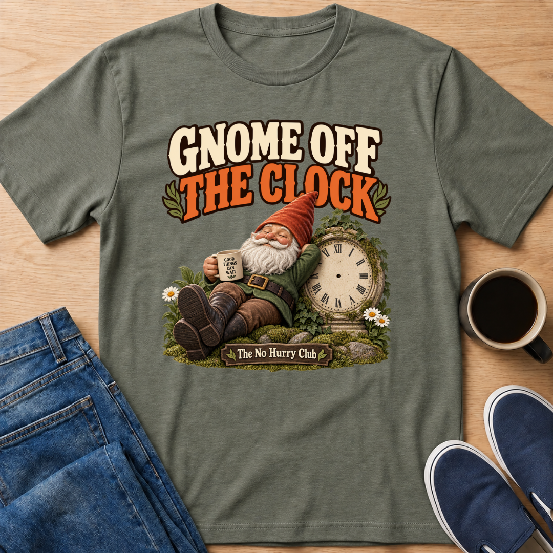 Gnome Clock T-Shirt