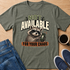 Not Available Raccoon T-Shirt