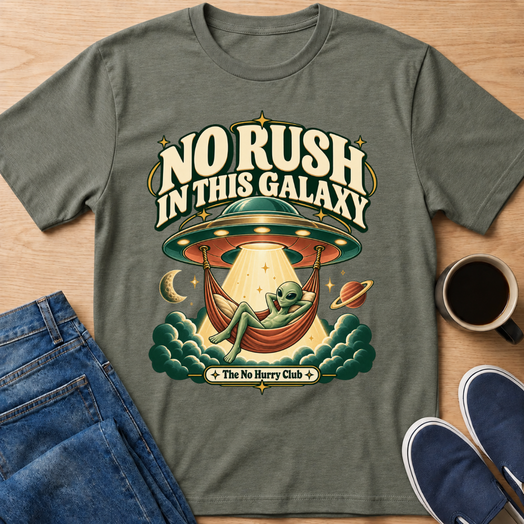 No Rush Alien T-Shirt