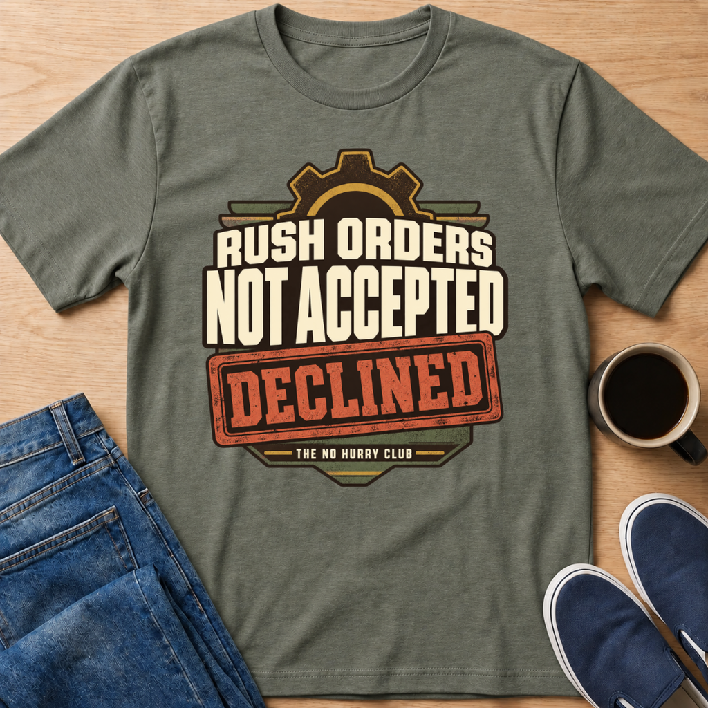 Rush Orders Declined T-Shirt