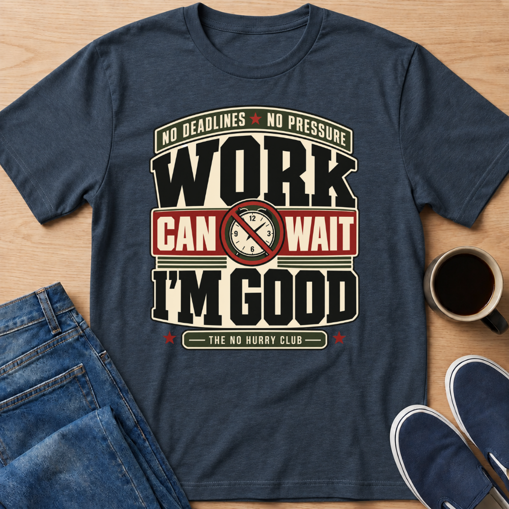 Work Can Wait T-Shirt