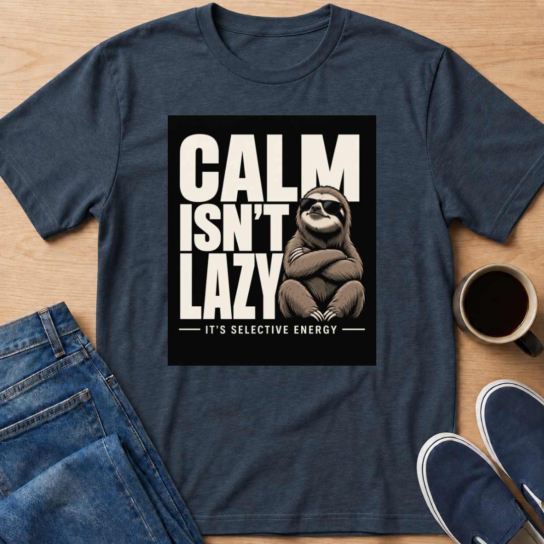 Calm Isn't Lazy T-Shirt