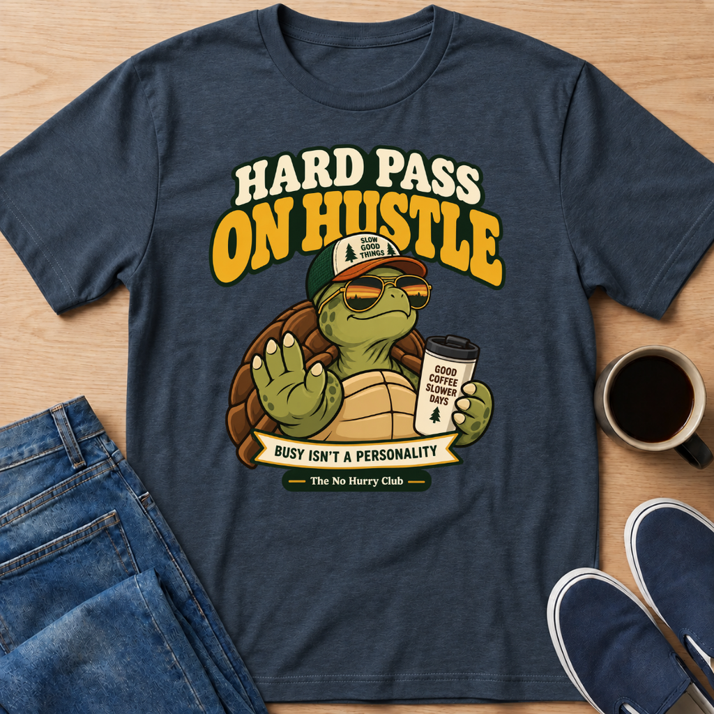 Hard Pass Turtle T-Shirt