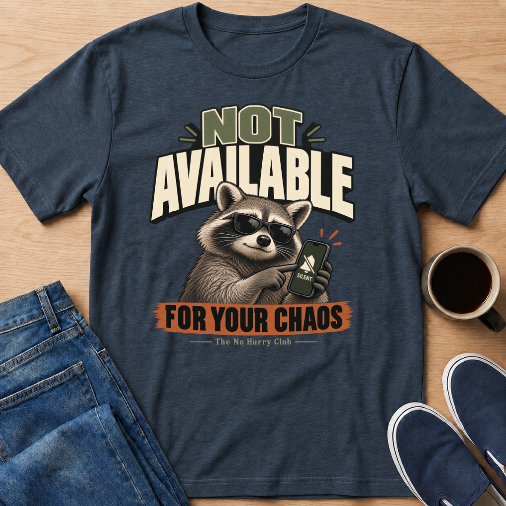 Not Available Raccoon T-Shirt