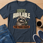 Not Available Raccoon T-Shirt
