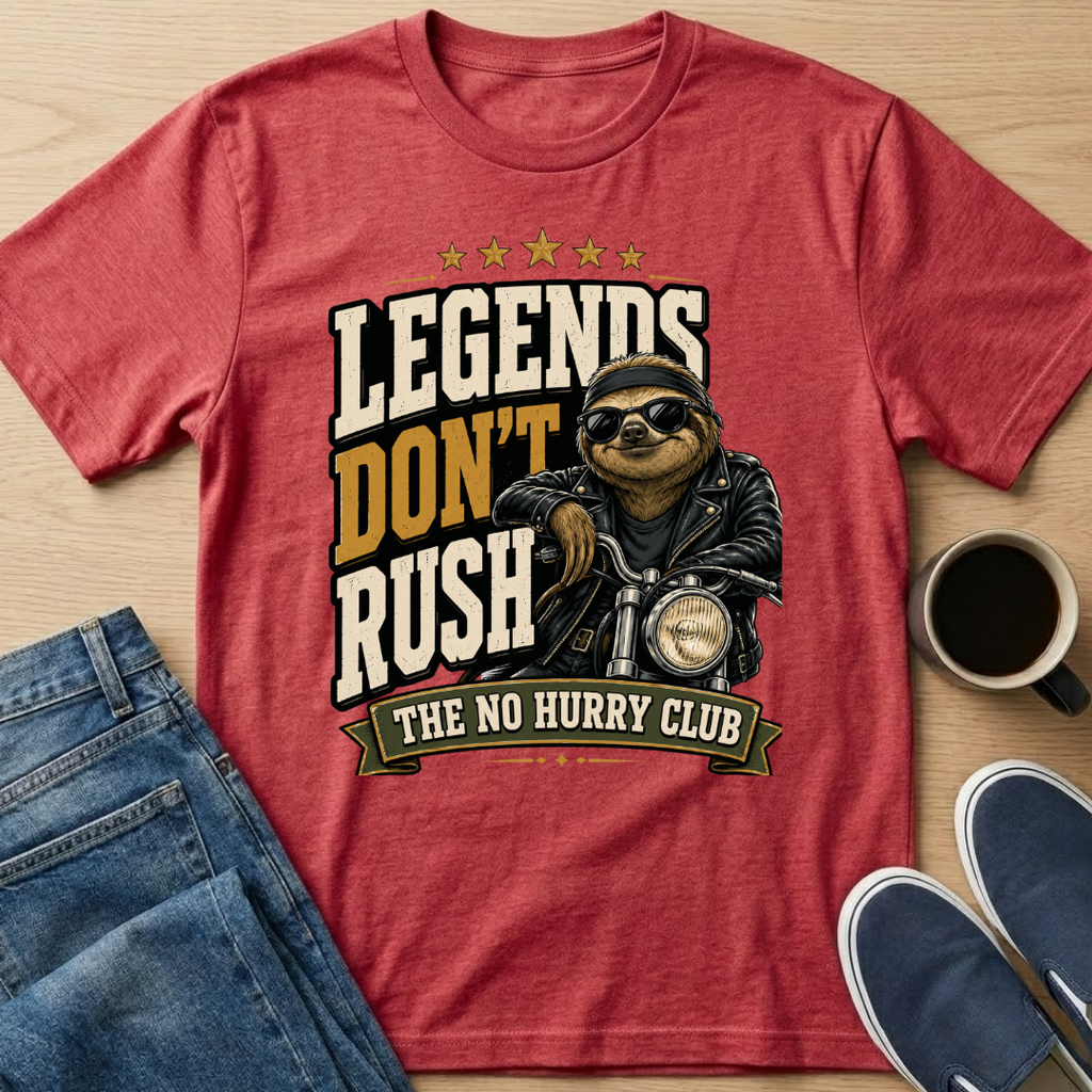 Legends Don't Rush T-Shirt
