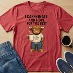 I Caffeinate Bull T-Shirt