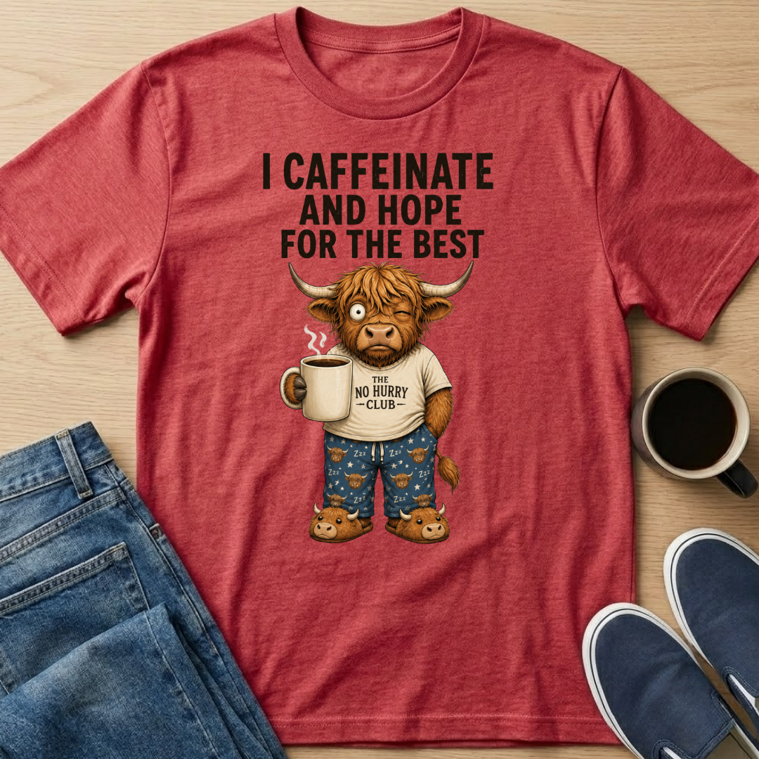 I Caffeinate Bull T-Shirt