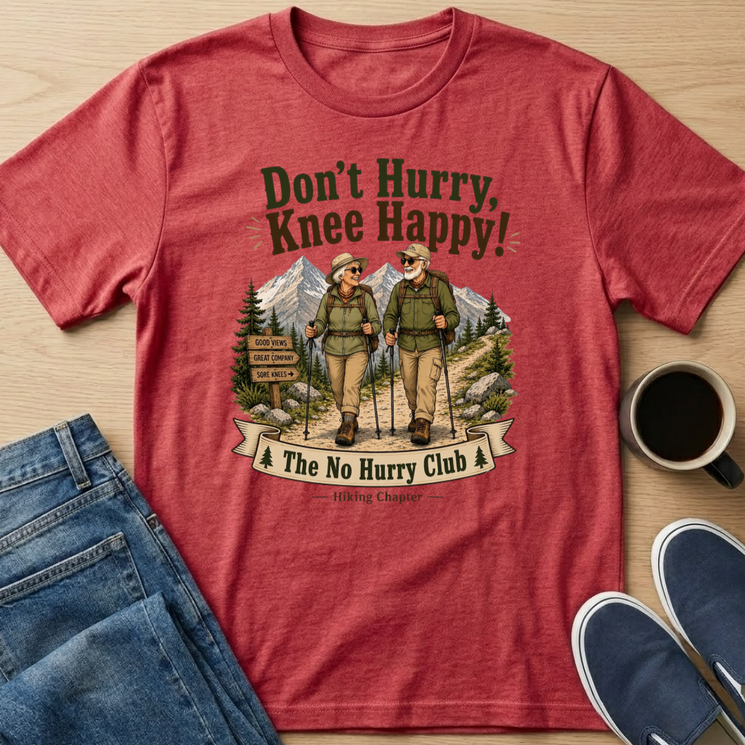 Knee Happy - Mountain T-Shirt