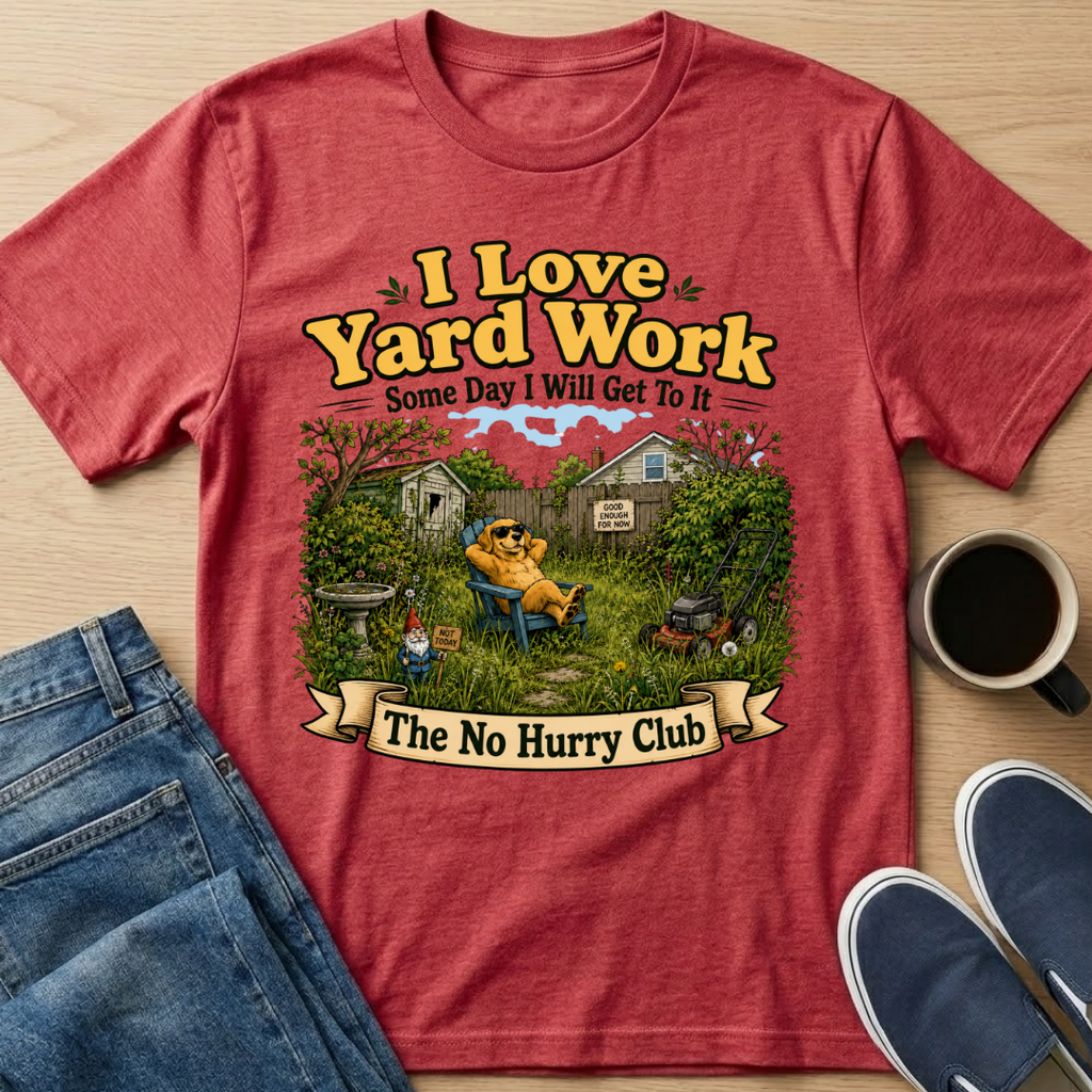 I Love Yard Work T-Shirt