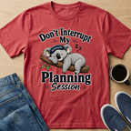 Planning Session Koala T-Shirt