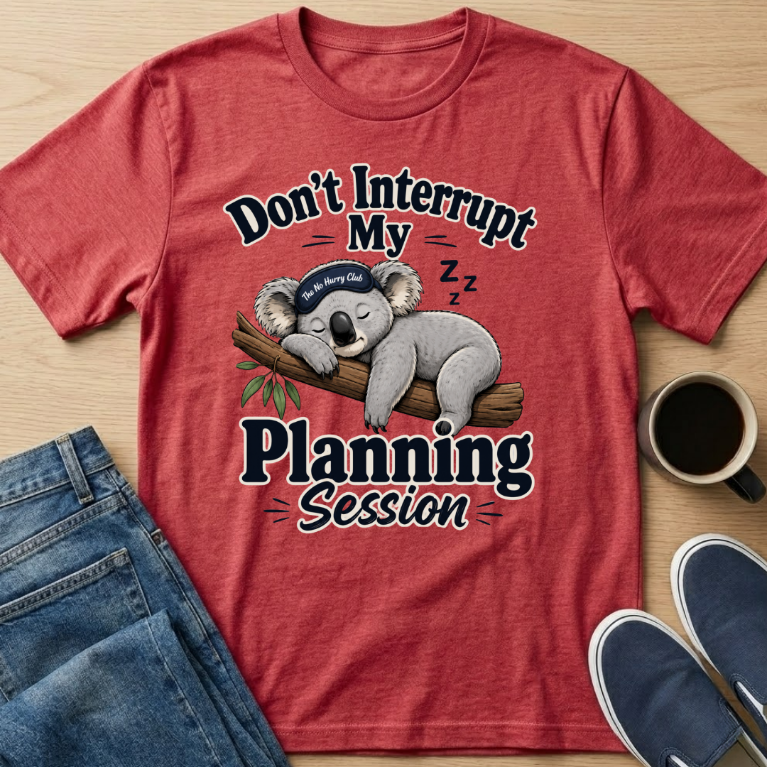 Planning Session Koala T-Shirt