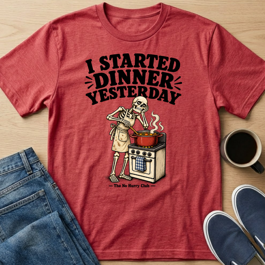 Dinner Skelly T-Shirt