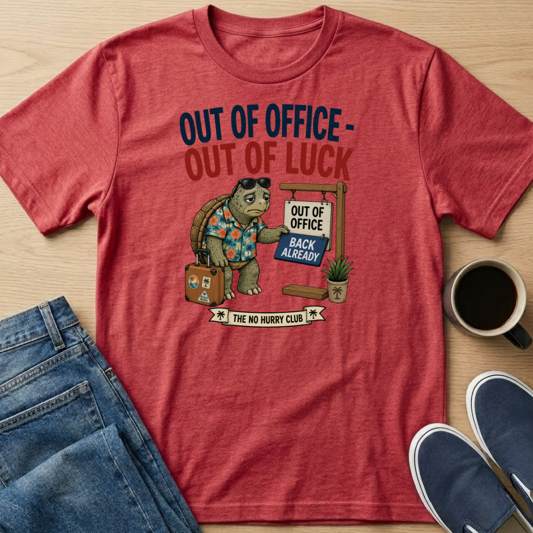 Out Of Office Turtle T-Shirt