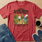 Scenic Route Couple T-Shirt