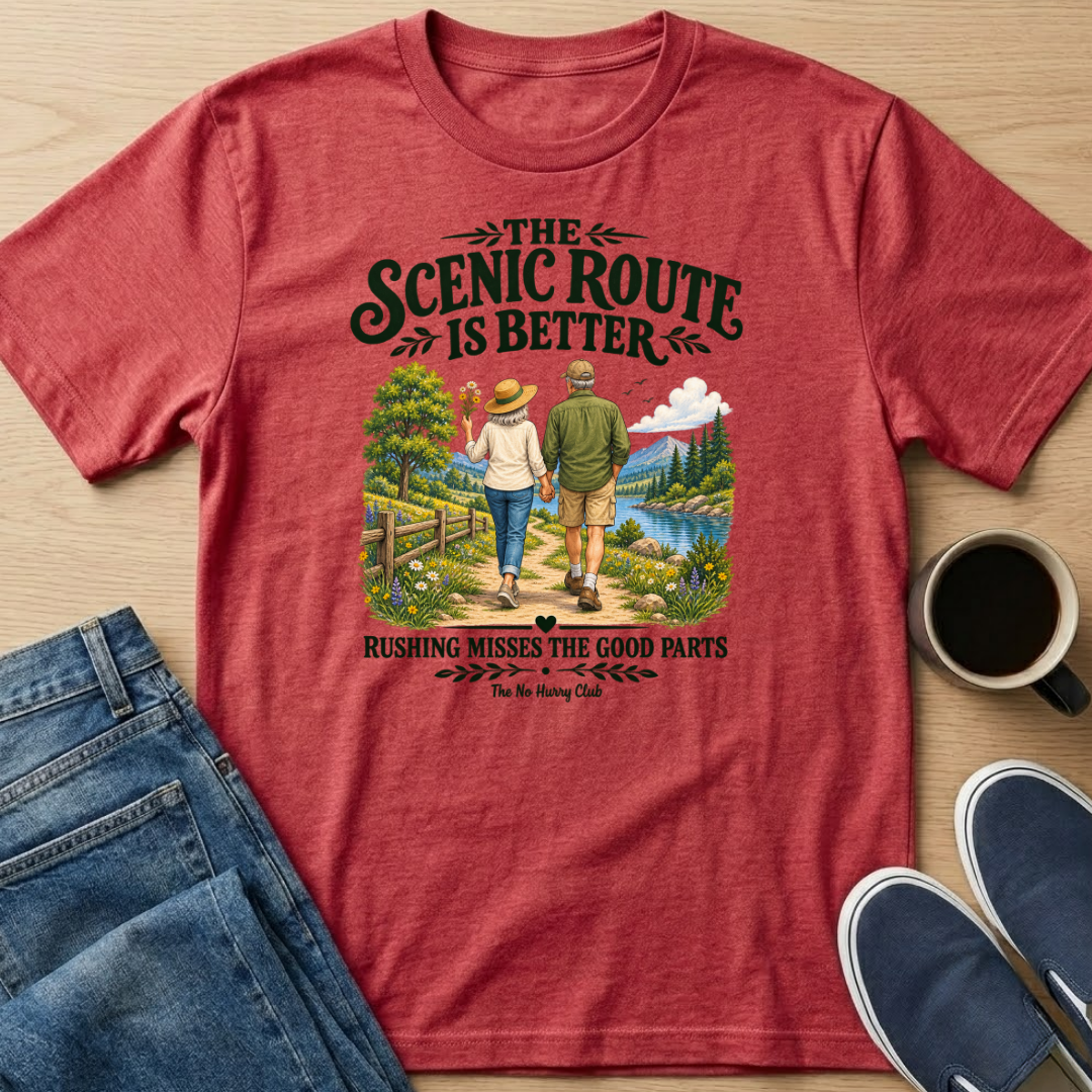 Scenic Route Couple T-Shirt