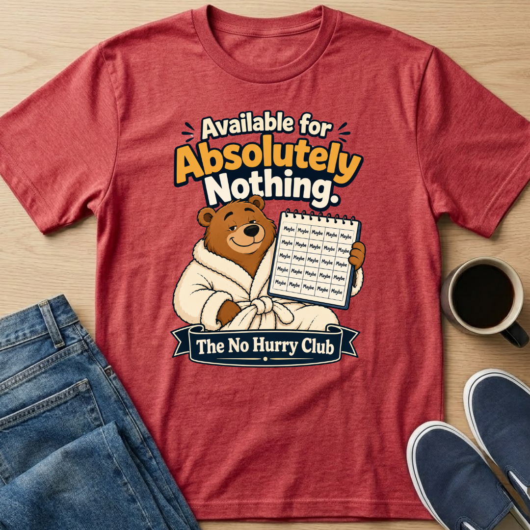 Bear in Robe T-Shirt