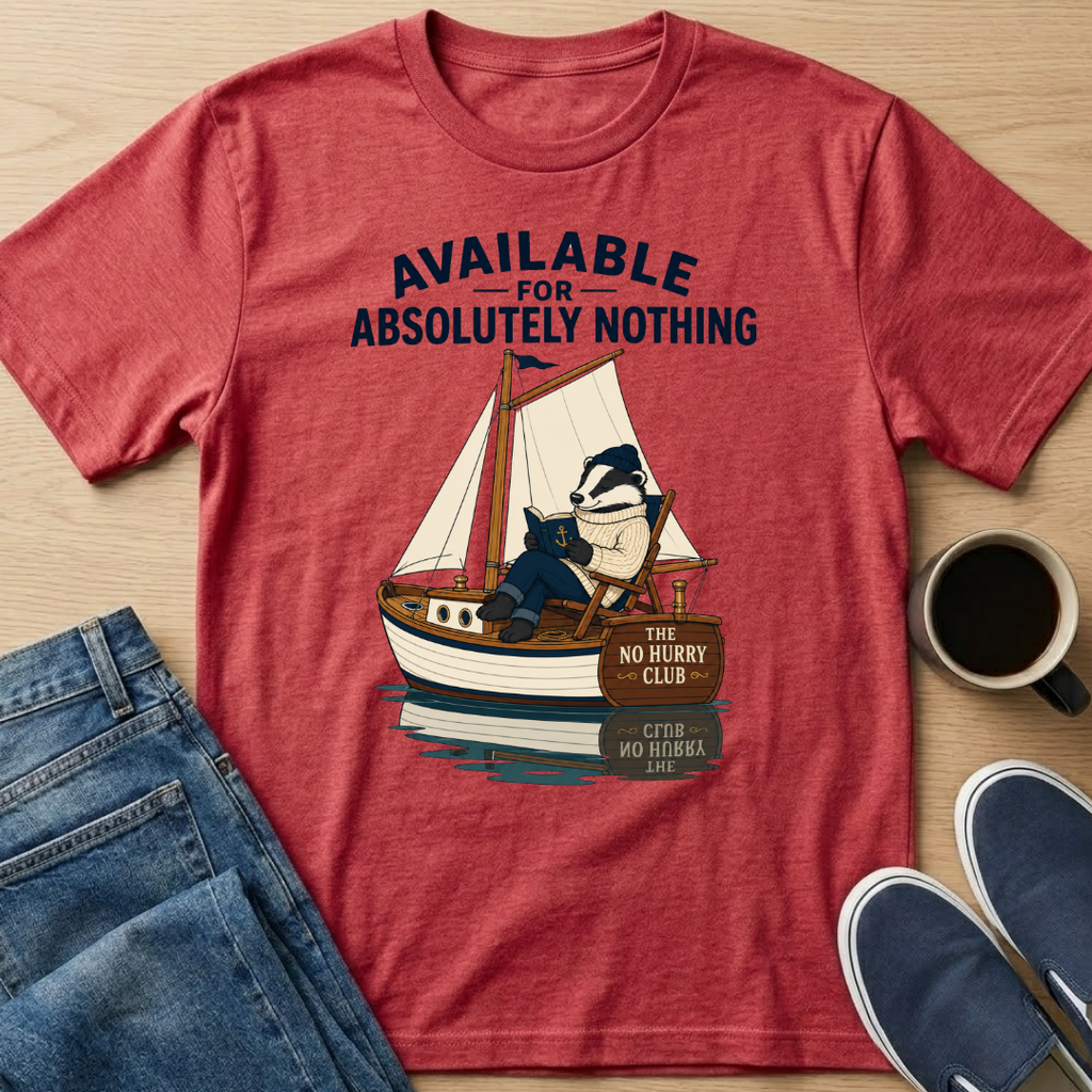 Sailboat Badger T-Shirt