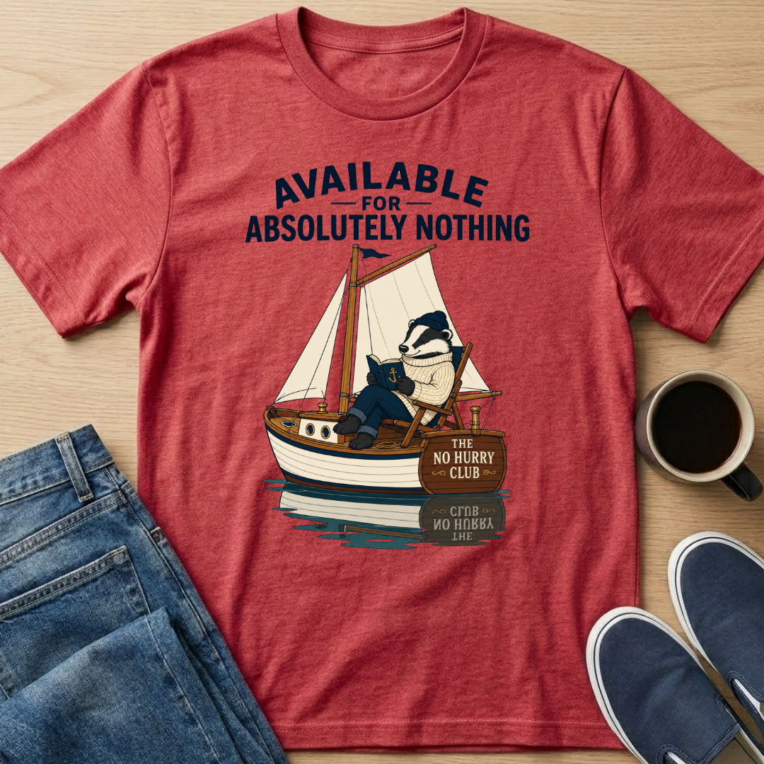 Sailboat Badger T-Shirt