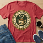 Cozy Chronicles Badge T-Shirt