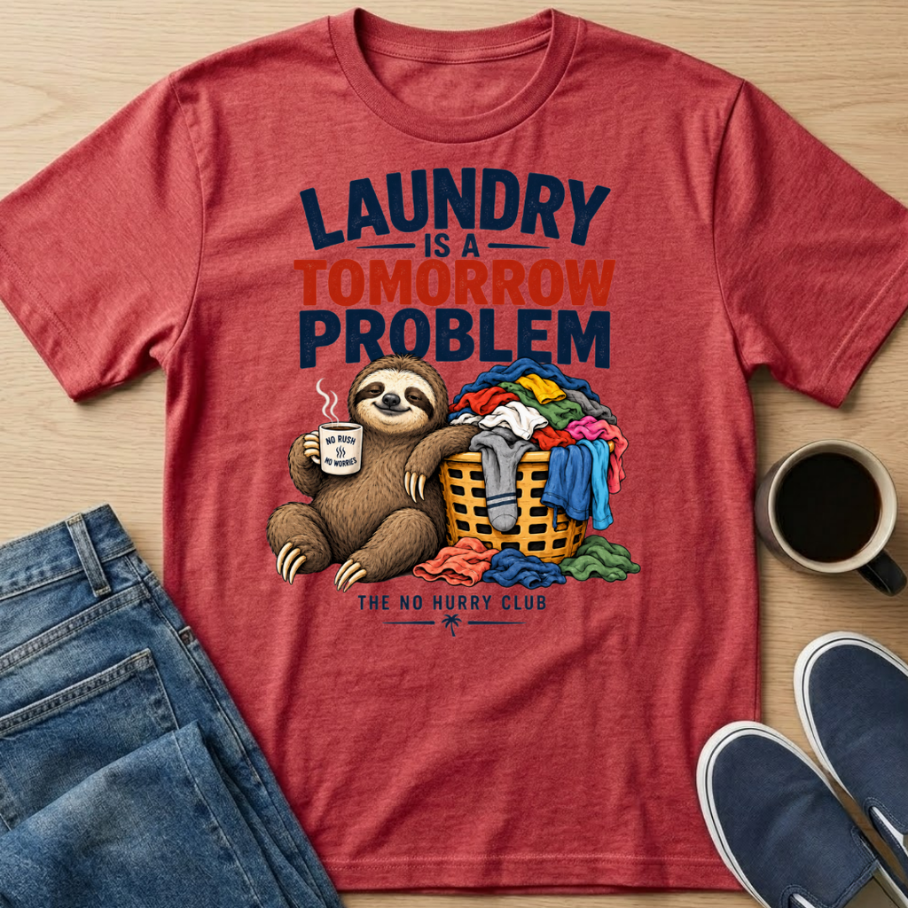 Laundry Is A Tomorrow Problem T-Shirt