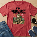 I'm Outdoorsy Sloth T-Shirt