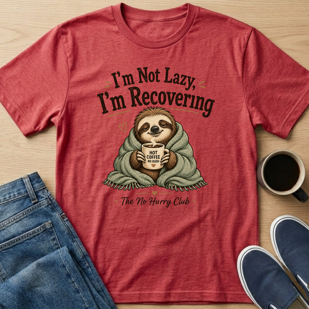 I'm Not Lazy Sloth T-Shirt