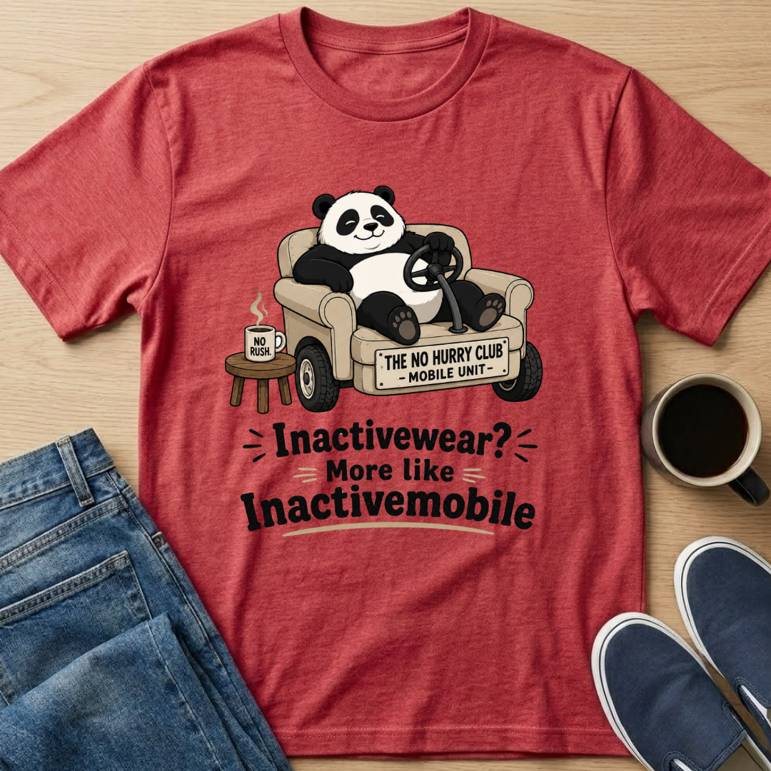 Inactivemobile Panda T-Shirt