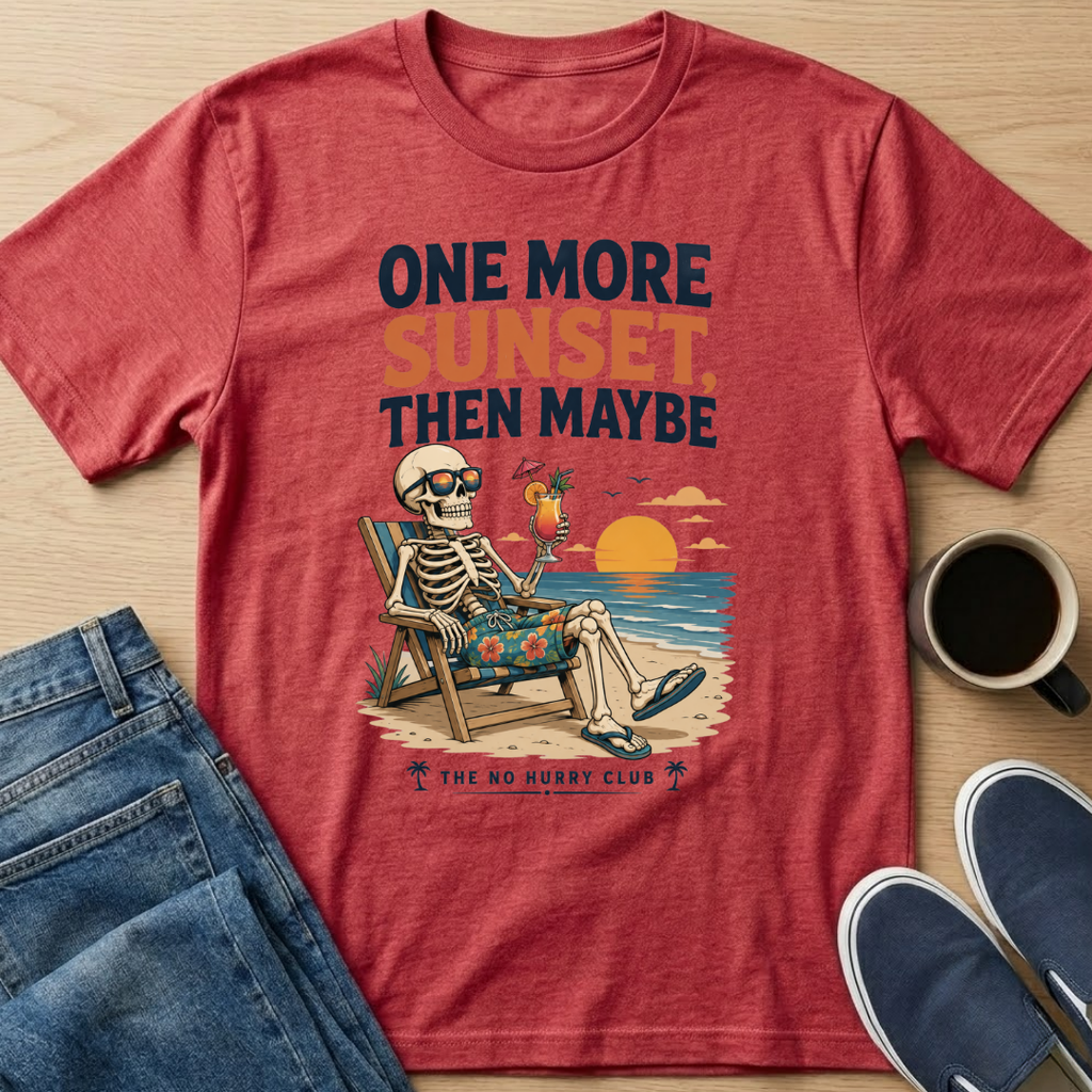 One More Sunset Skelly T-Shirt