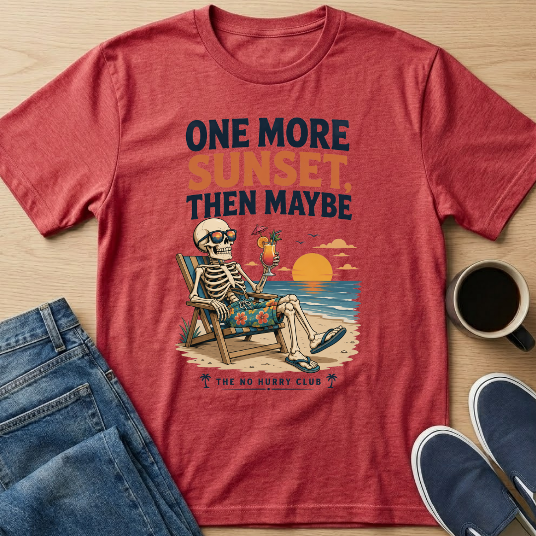 One More Sunset Skelly T-Shirt