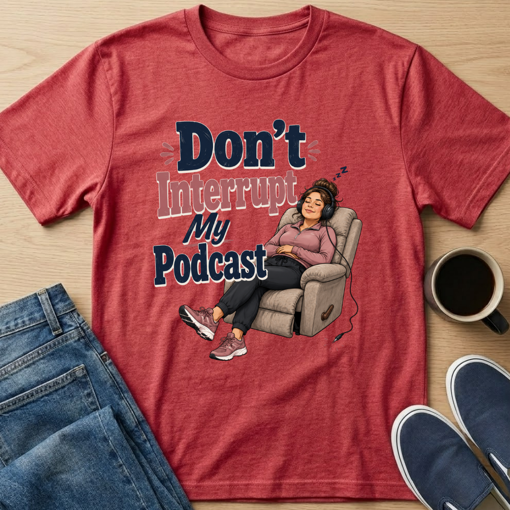 Podcast Woman T-Shirt
