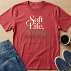 Soft Life Text T-Shirt