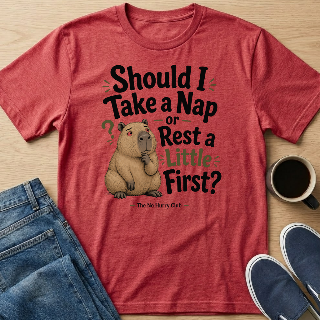 Rest a Little Capybara T-Shirt