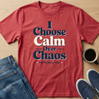 I Choose Calm Over Chaos T-Shirt