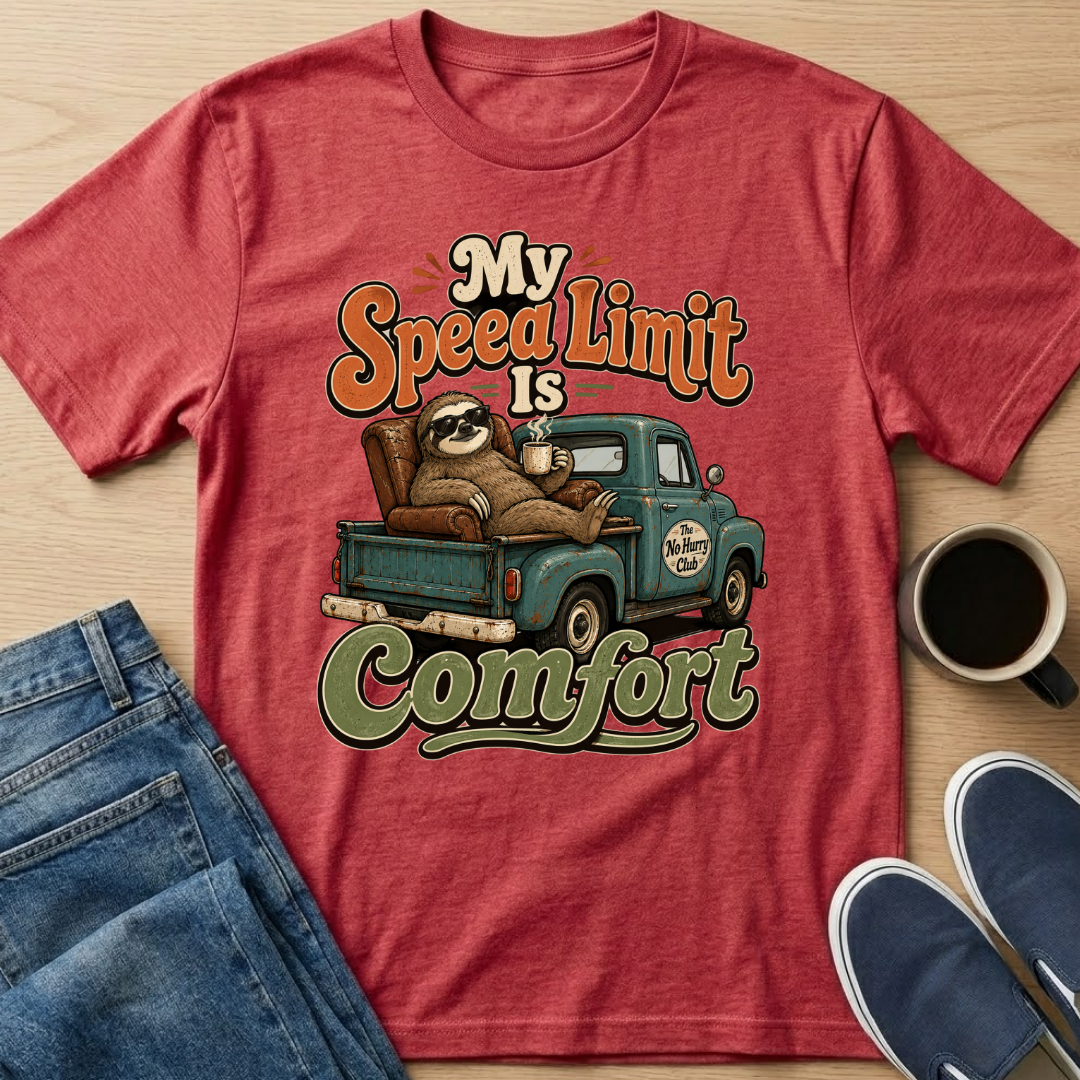 My Speed Limit Sloth T-Shirt
