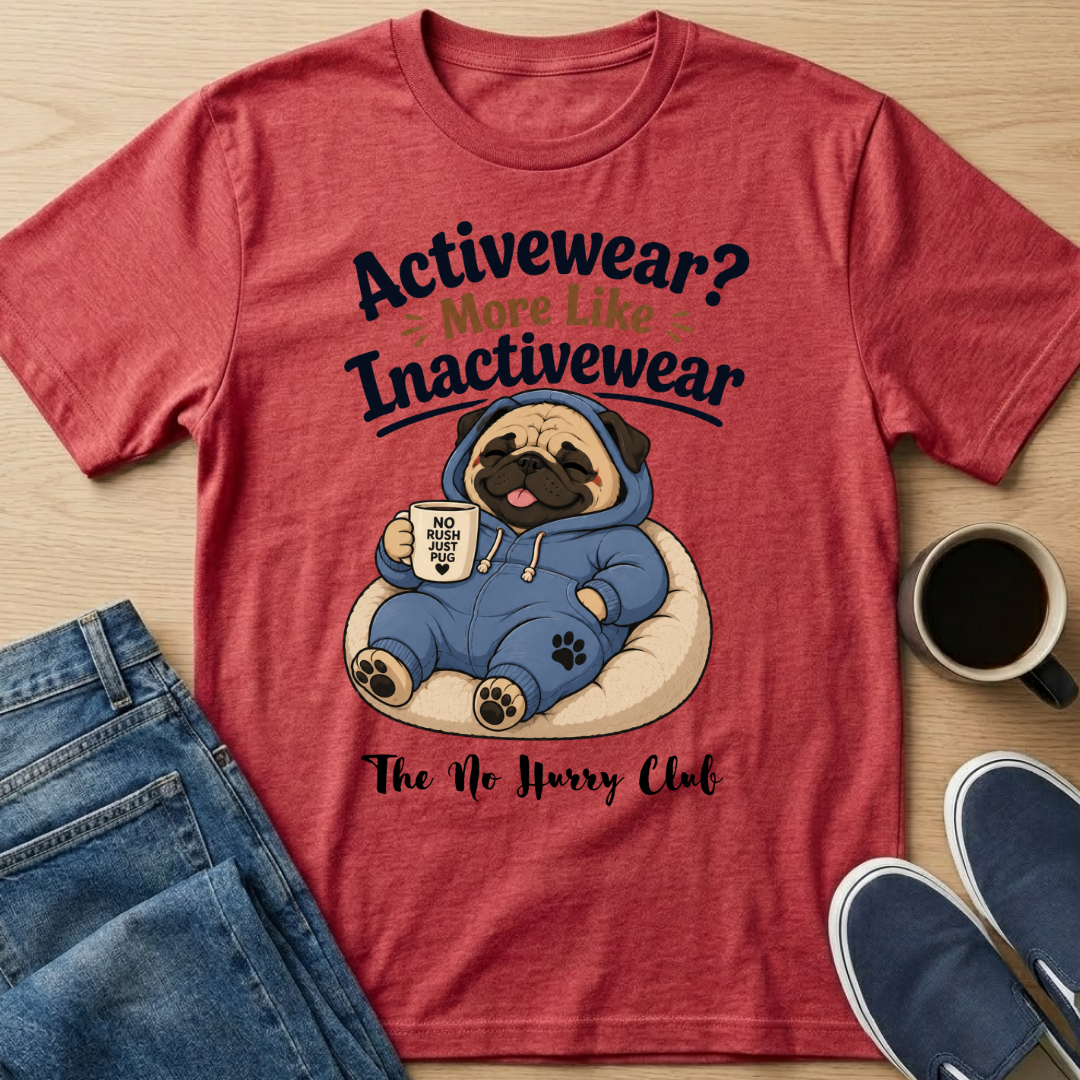 Inactivewear Pug T-Shirt