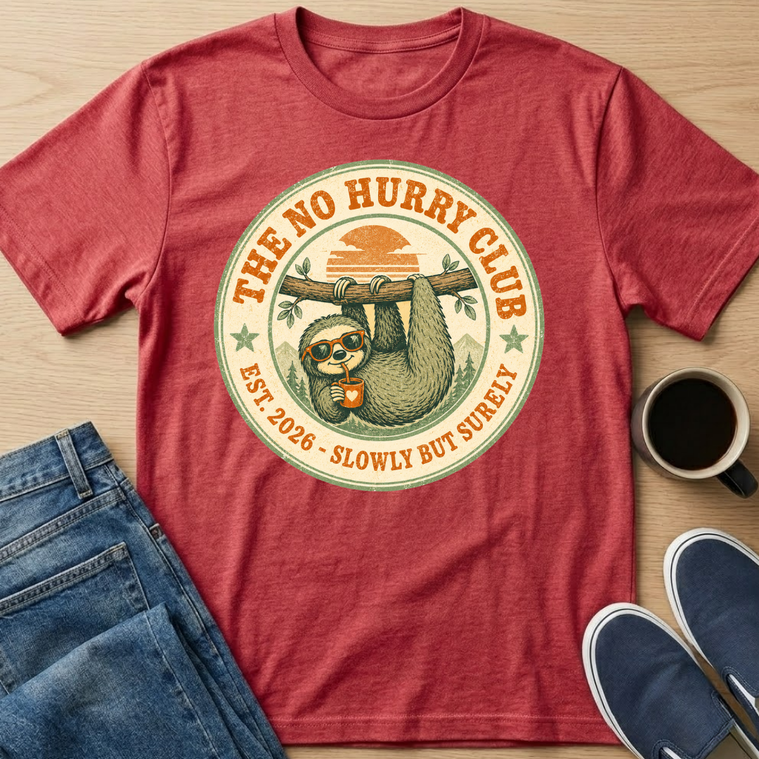 Slowly But Surely Sloth T-Shirt