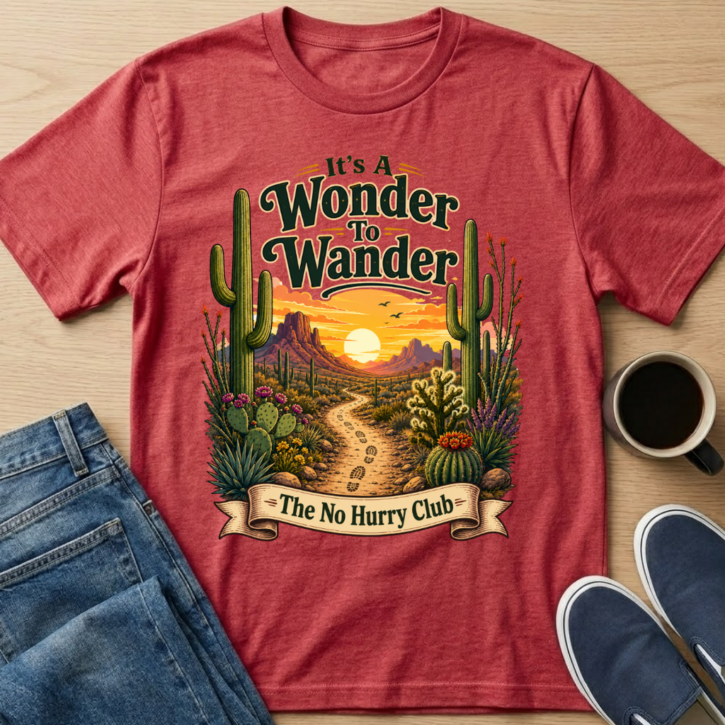 Wonder To Wander Desert T-Shirt