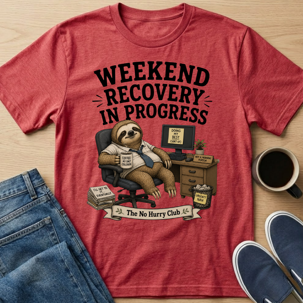 Weekend Recovery In Progress T-Shirt
