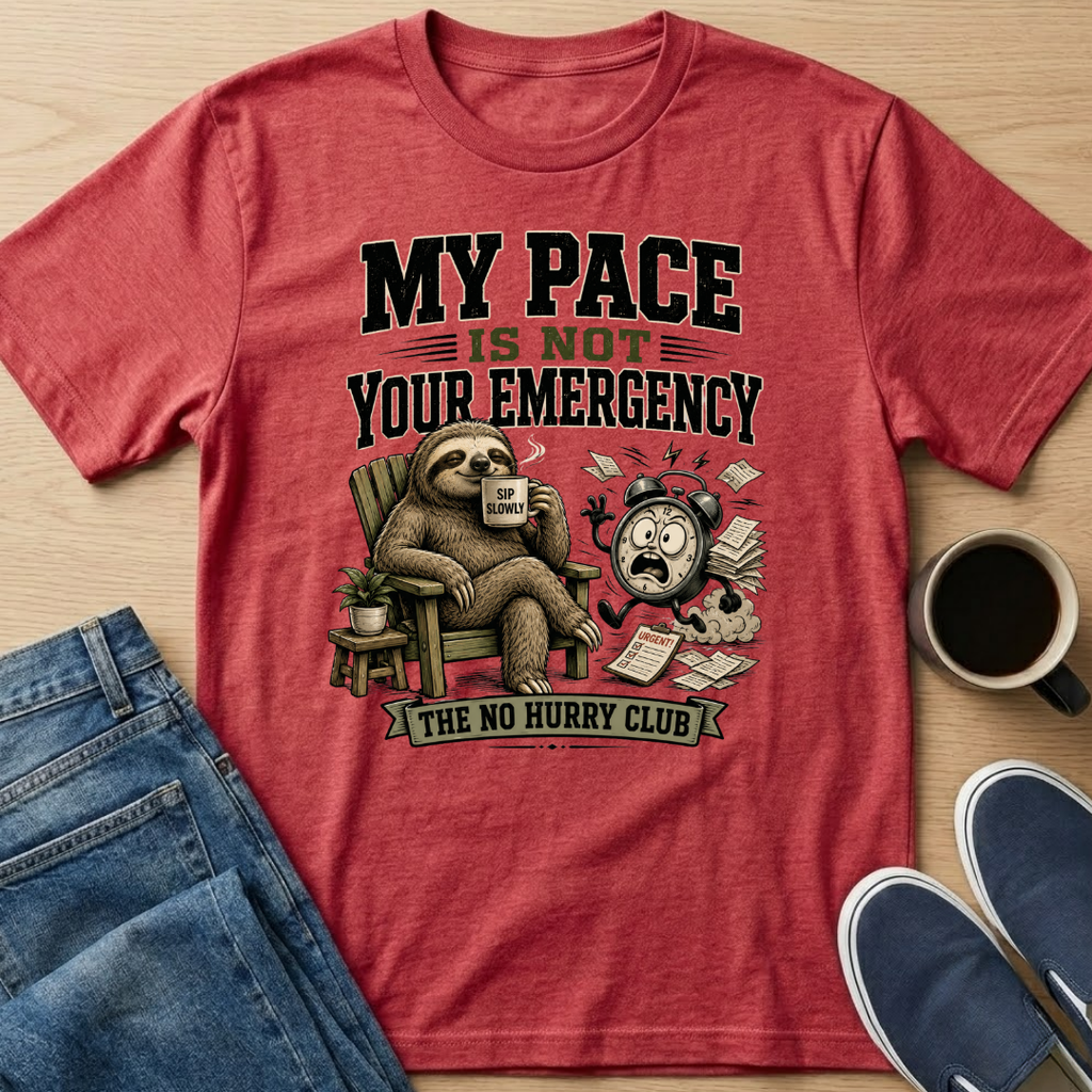 My Pace Sloth T-Shirt