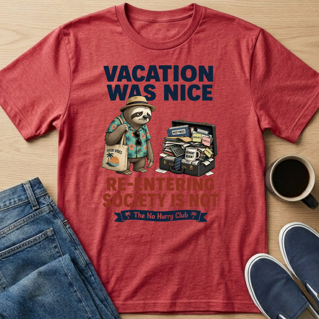 Vacation Was Nice T-Shirt