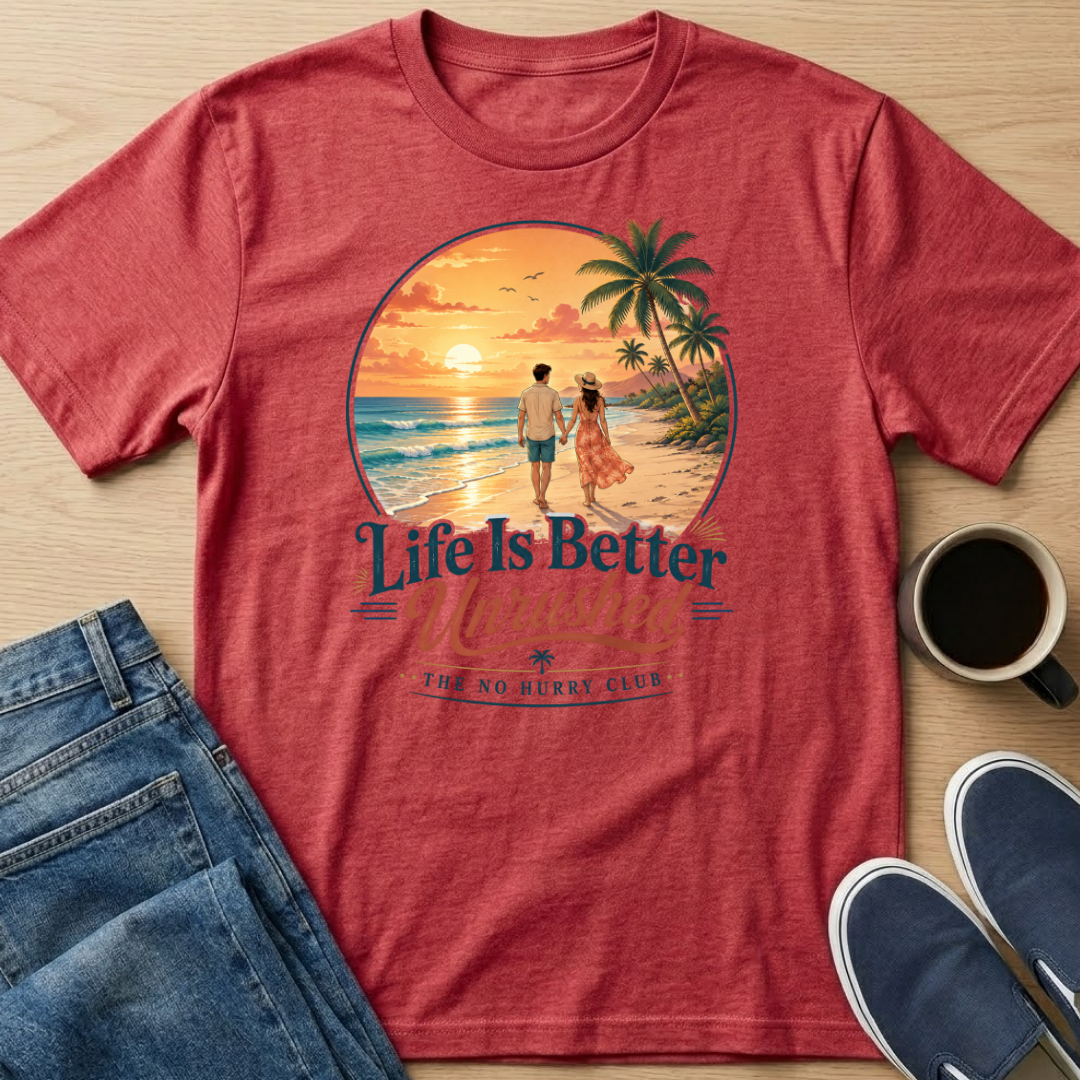 Life Is Better - Beach T-Shirt